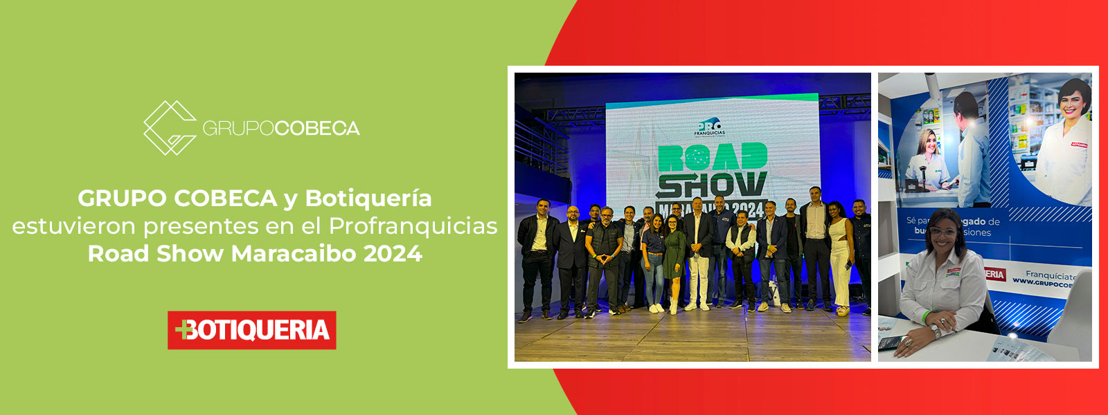 Botiquería presente en el Profranquicias Road Show Maracaibo 2024